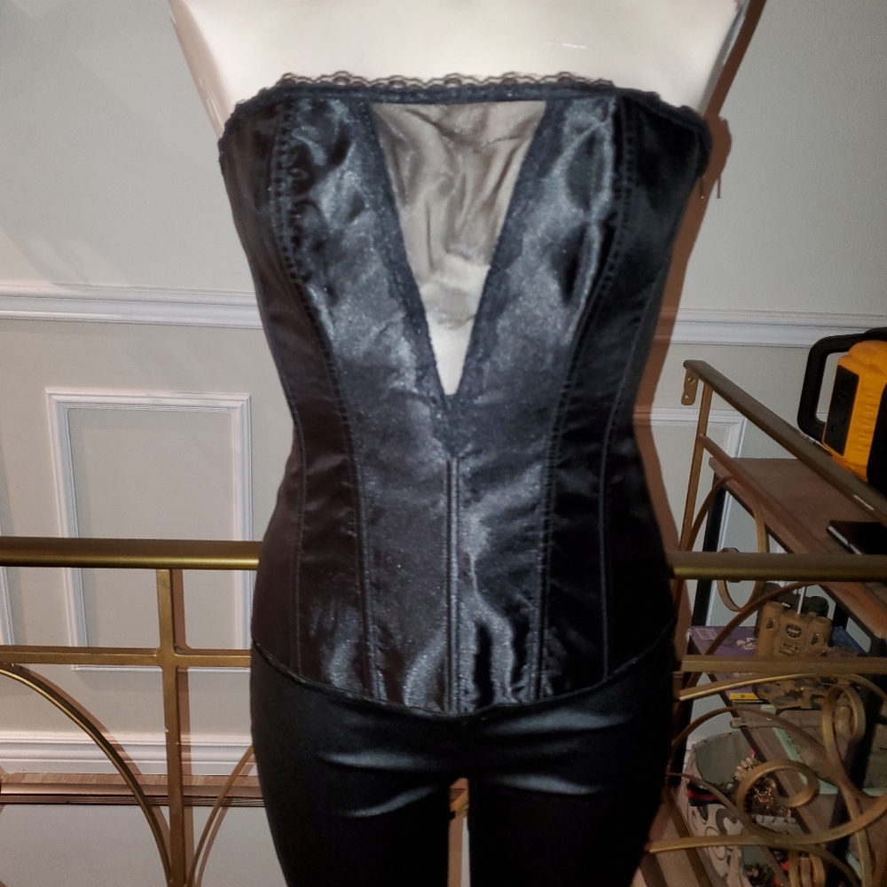 Corset vintage and satin size: medium